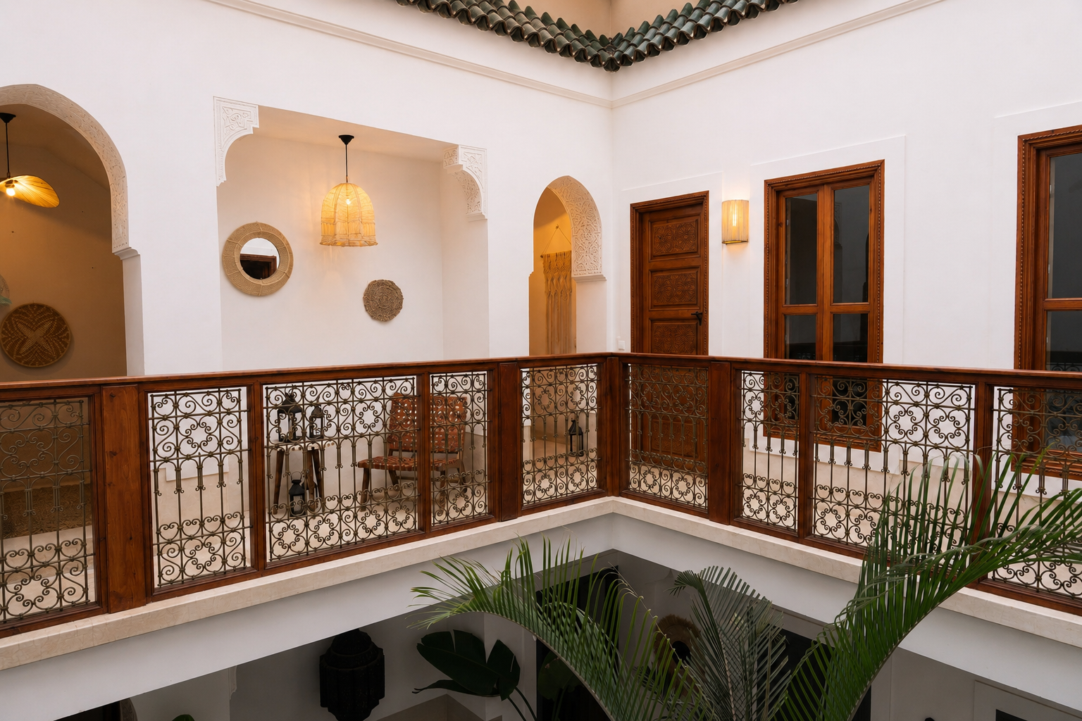 Retour au riad — Riad Melqa