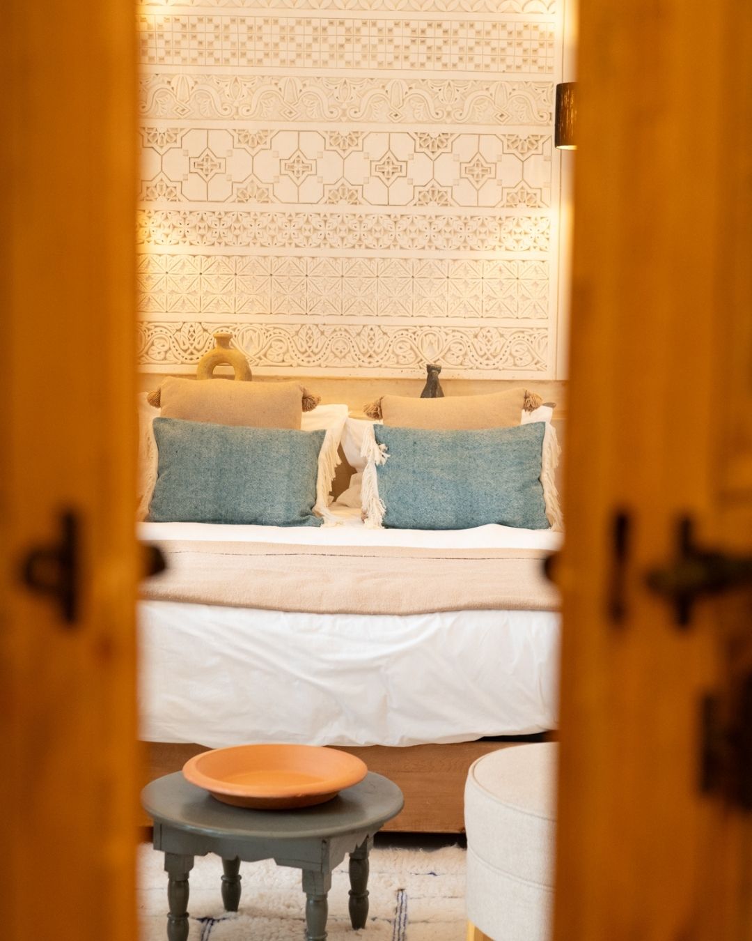 Suite Malak — vue principale, Riad Melqa Marrakech
